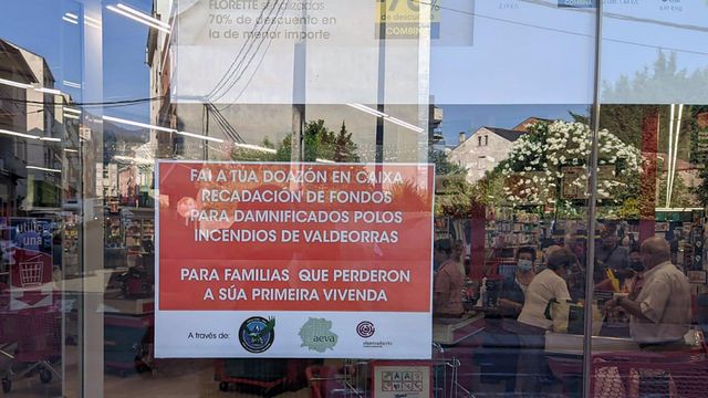 Campaña tras los incendios en Valdeorras y O Courel.