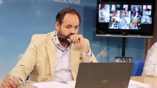 El presidente del PP en Castilla-La Mancha, Paco Núñez.