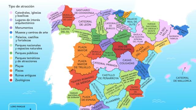 Esta es la atracción turística más popular de cada provincia de Castilla-La Mancha