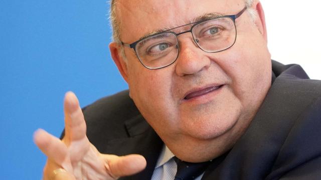 El consejero de Sanidad, Alejandro Vázquez, en el desayuno de la Agencia Ical