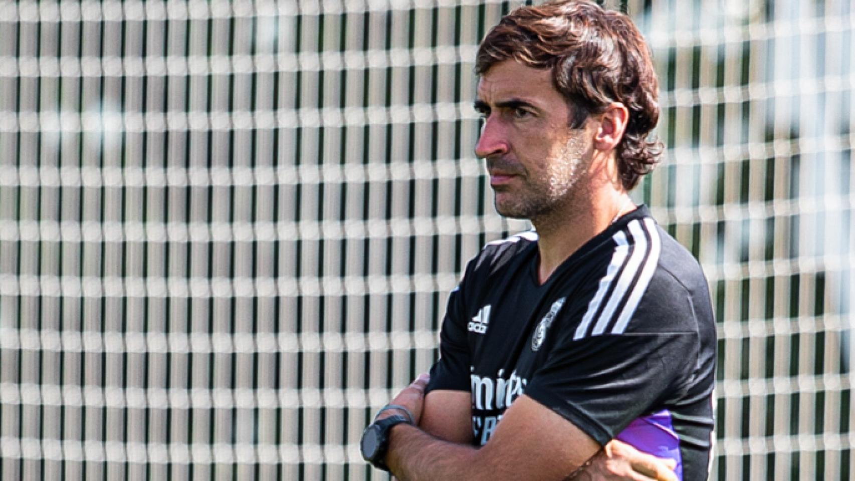 Raúl González Blanco, con el Real Madrid Castilla