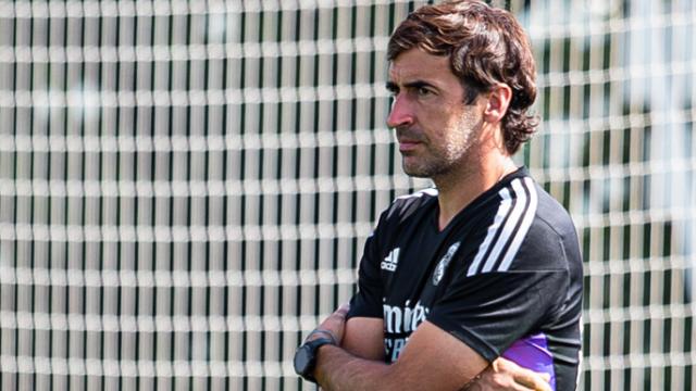 Raúl González Blanco, con el Real Madrid Castilla