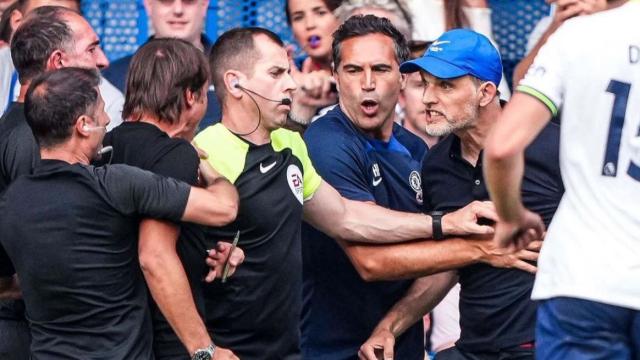 Así fue el enganchón entre Conte y Tuchel que abochorna a la Premier: ¡casi llegan a las manos!