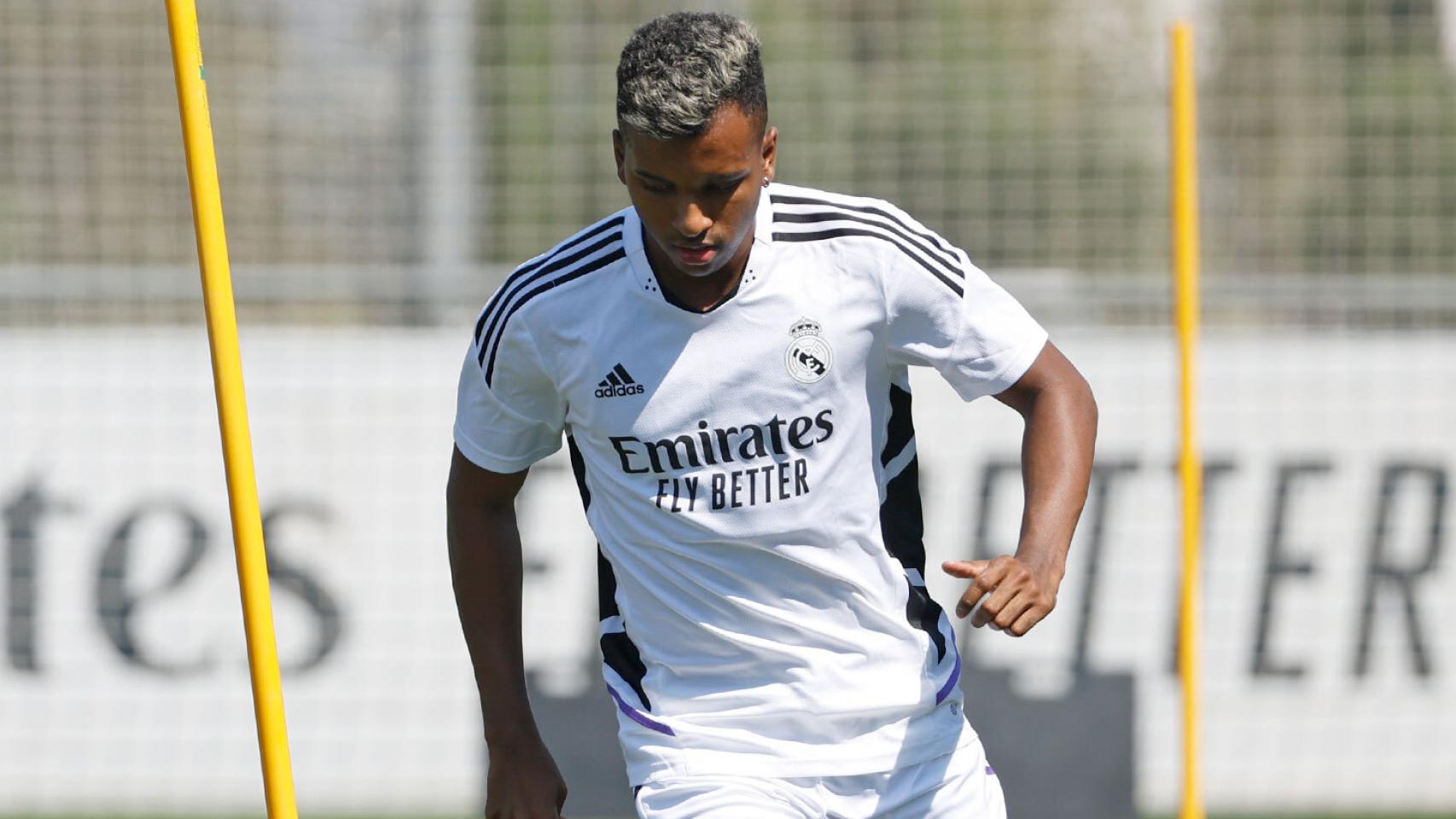 Rodrygo Goes, en la Ciudad Real Madrid