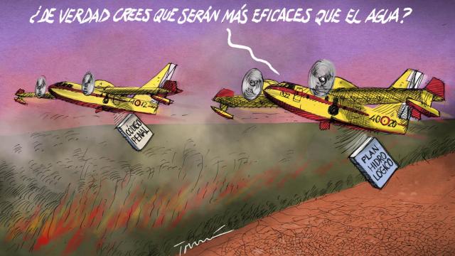 La sequía y los incendios resucitan el debate del Plan Hidrológico y de cambios en el Código Penal