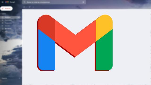 Versión clásica de Gmail en un fotomontaje.