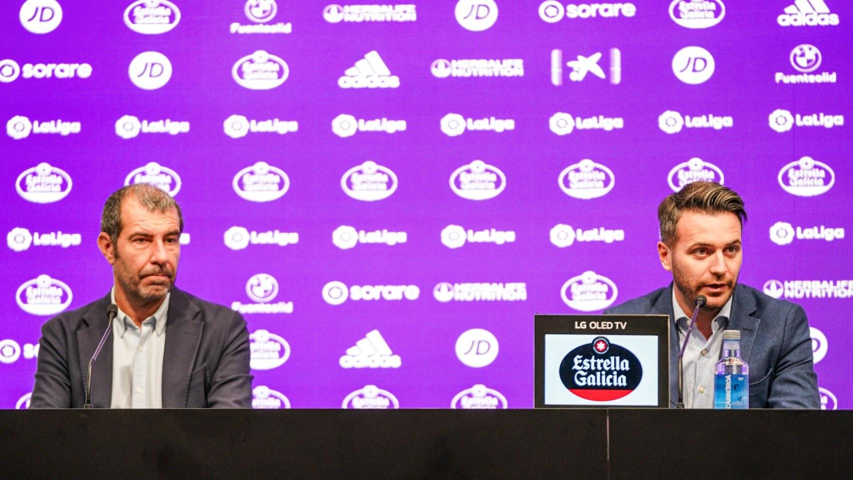 Fran Sánchez y David Espinar repasan la actualidad del Real Valladolid