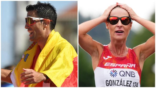 Miguel Ángel Lopez y Raquel González, en el Europeo de Múnich