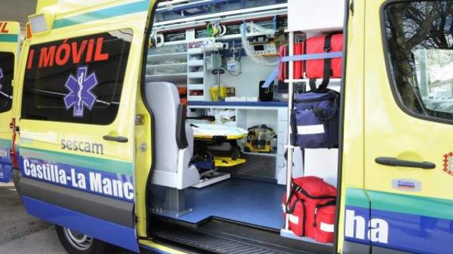 Una UVI móvil del SESCAM.