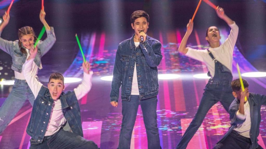 Levi Díaz en Eurovisión Junior 2021
