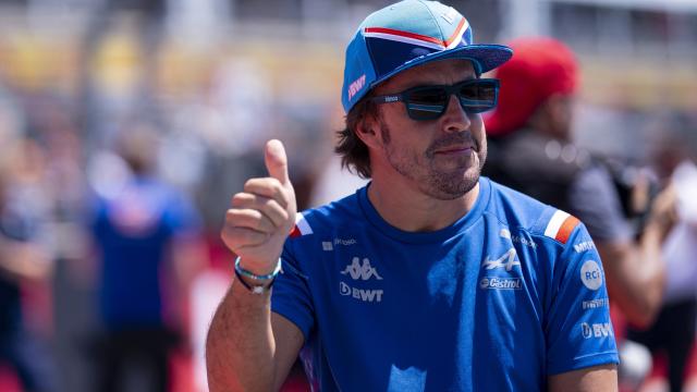 Fernando Alonso durante un Gran Premio de Fórmula 1