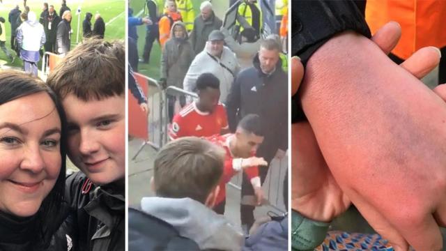 Cristiano Ronaldo, amonestado por romper el móvil de un niño autista