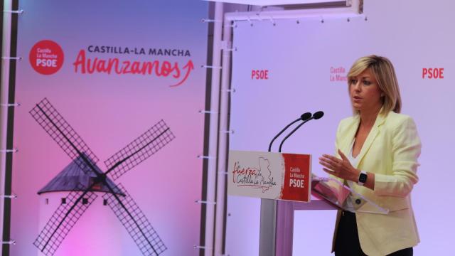 Ana Isabel Abengózar, portavoz del PSOE en las Cortes de Castilla-La Mancha.