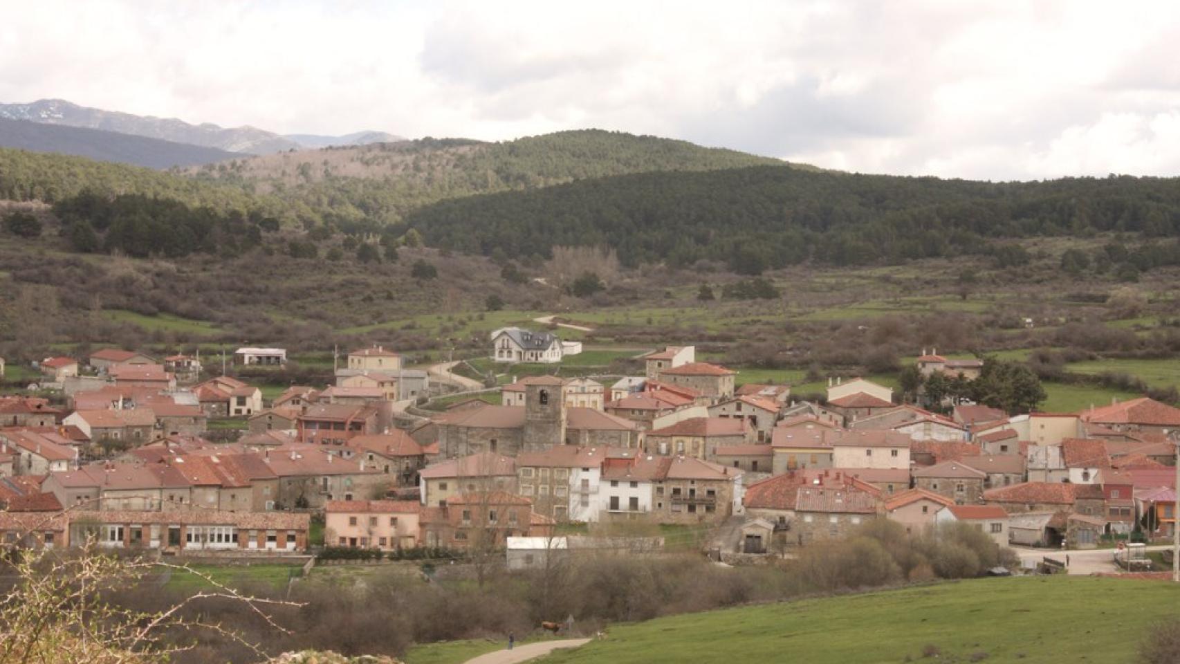Imagen general de un pueblo de Burgos
