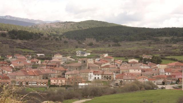 Imagen general de un pueblo de Burgos