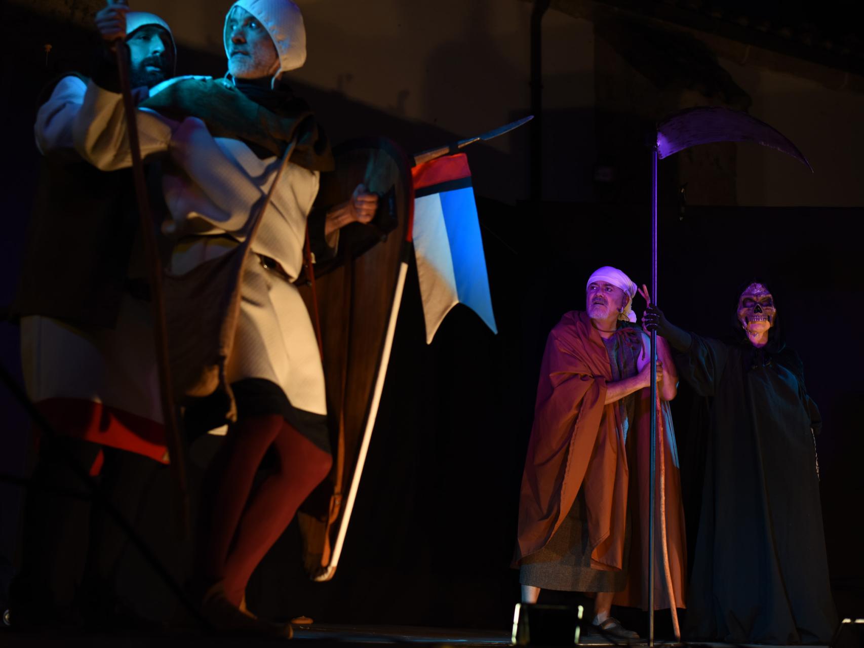 Una representación teatral de 'Escenario Patrimonio'.