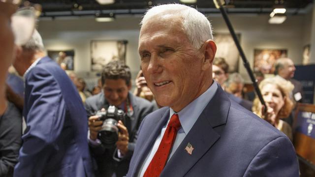 El republicano Mike Pence.