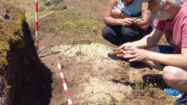 Investigación en la necrópolis de A Lanzada (Sanxenxo).