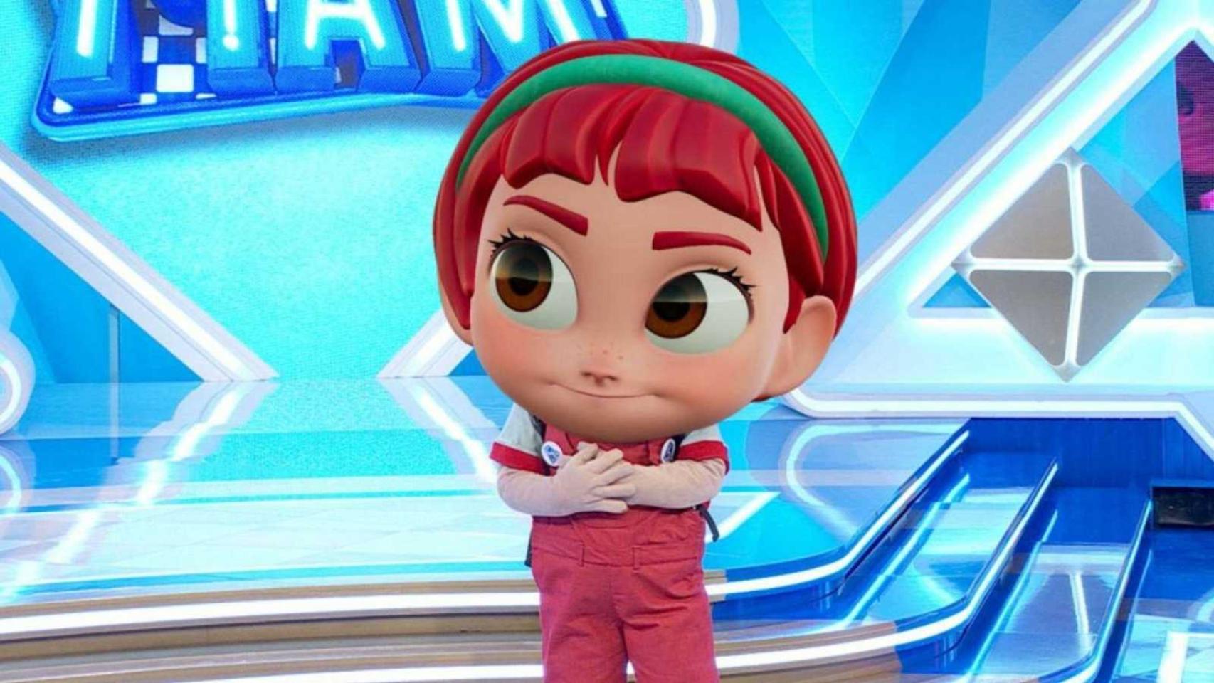 El personaje de Mapi en el programa homónimo de La 1