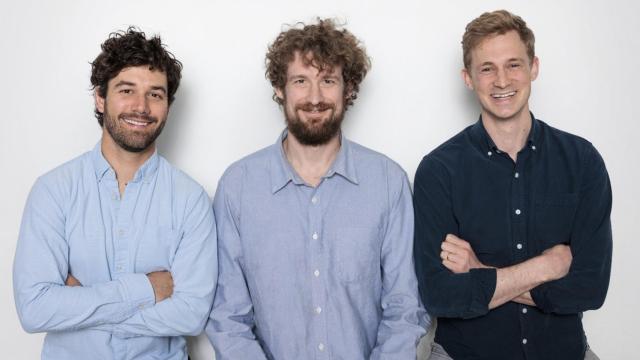 Los fundadores de Regard: Eli Ben-Joseph (CEO), Nate Wilson (COO) y Thomas Moulia (CTO).