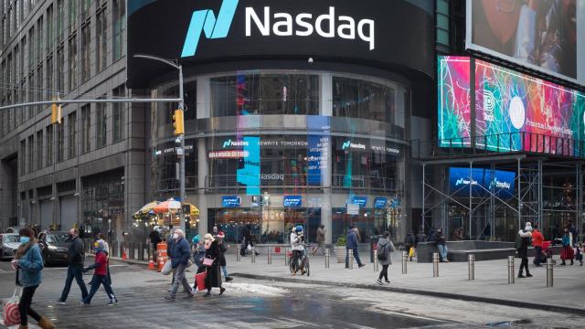 Sede del Nasdaq en Nueva York.