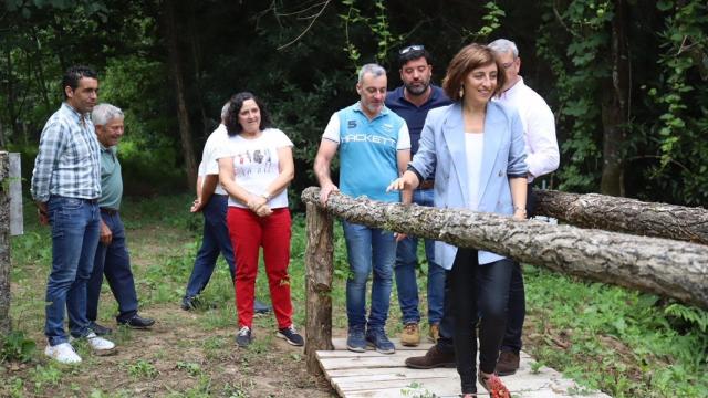 La conselleira de Medio Ambiente, Territorio e Vivenda, Ángeles Vázquez.