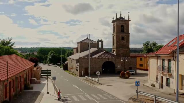 Emilia Román, hospitalera en Rionegro del Puente (Zamora)
