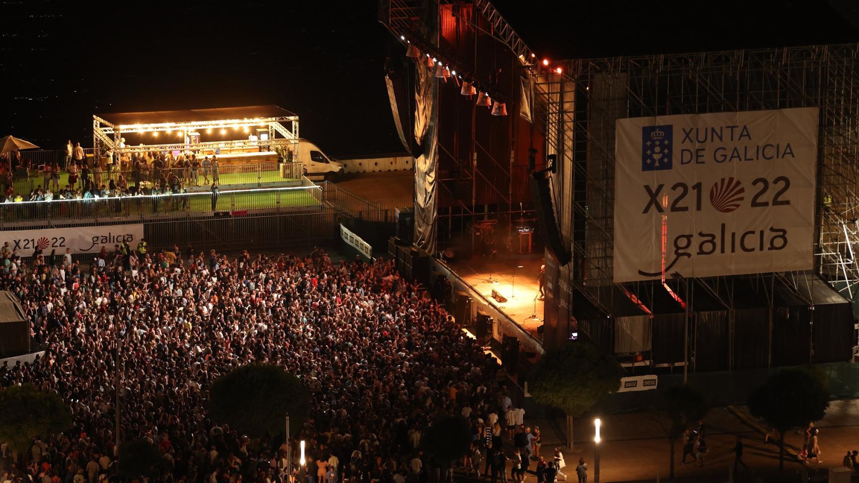 Festival Latitudes en el Puerto de Vigo.