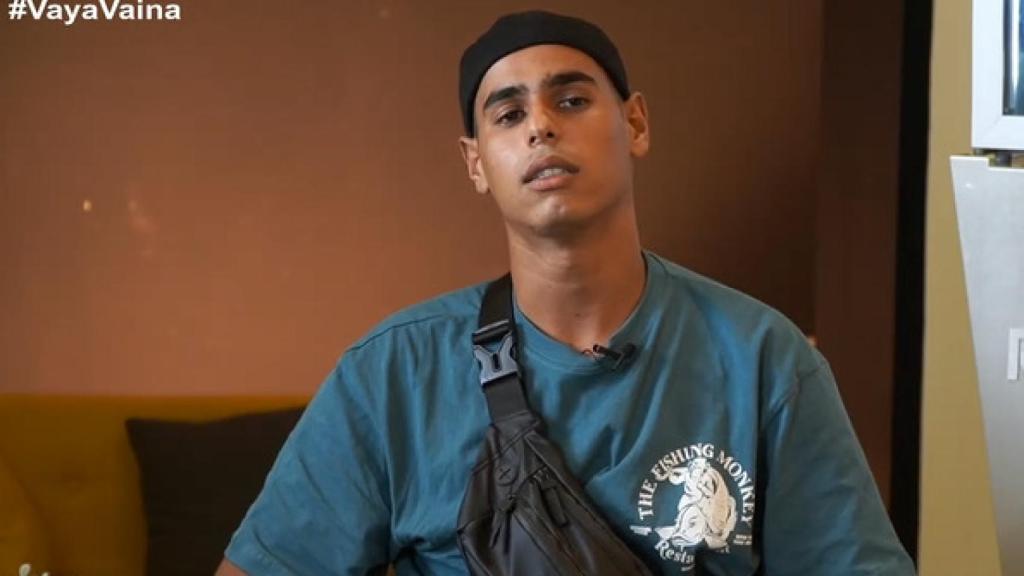 Anuar Beno, durante su entrevista en 'Vaya Vaina'.