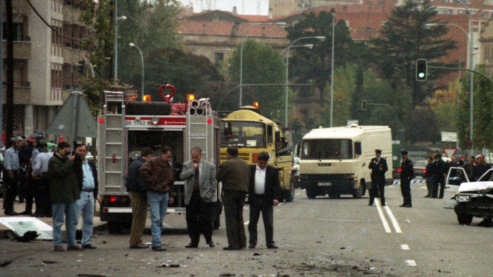 Atentado de ETA en Salamanca el 11 de noviembre de 1995 contra el capitán del Ejército de Tierra Juan José Aliste, que perdió las dos piernas.