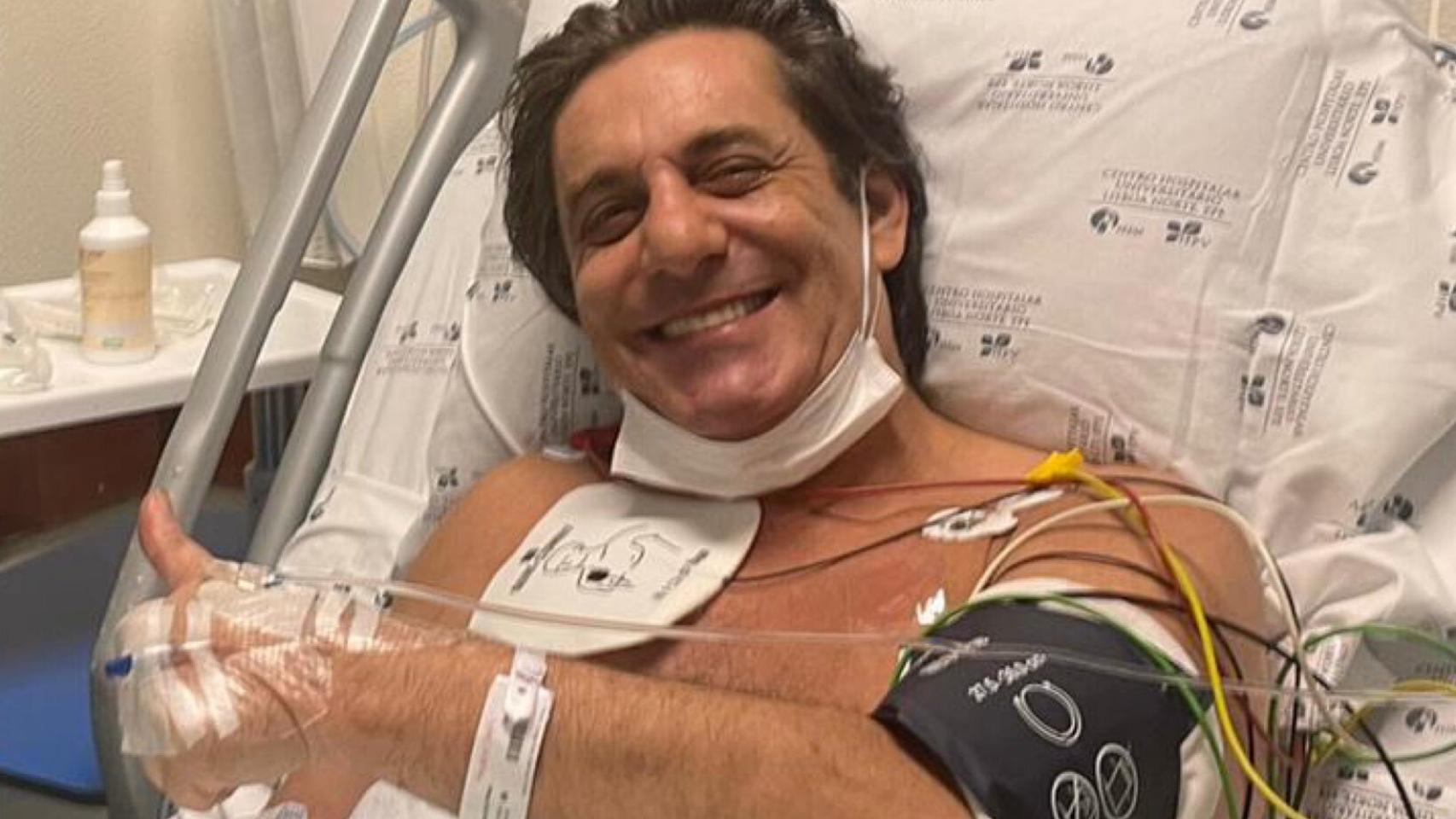 Futre, animado tras sufrir un infarto: Me he llevado tarjeta amarilla, pero no me voy a llevar la roja