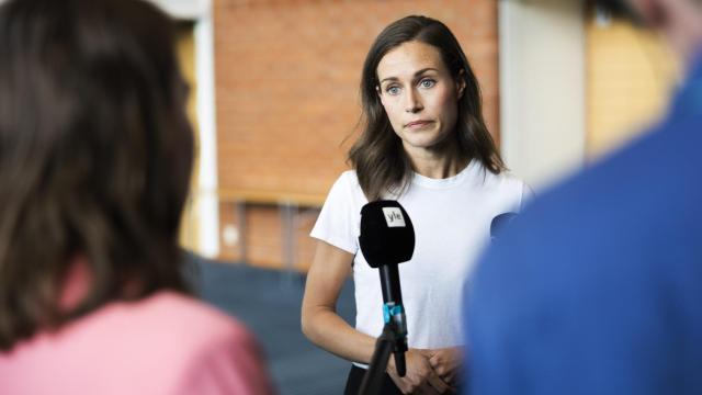 La primera ministra finlandesa, Sanna Marin.