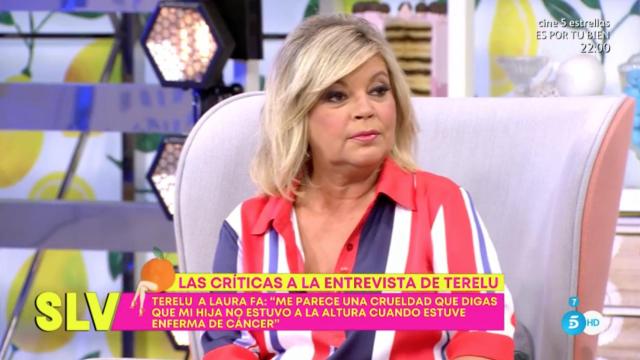 Terelu Campos en 'Sálvame'.
