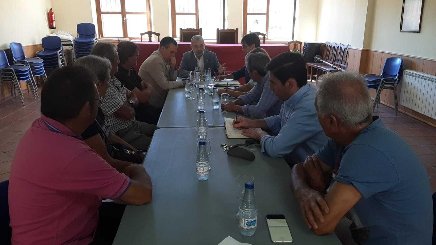 Imagen de la reunión.