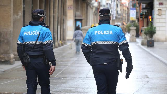 Policía local de Palencia. Foto: archivo
