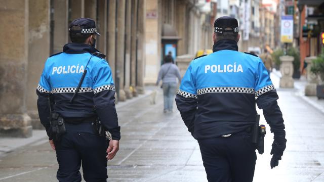 Policía local de Palencia. Foto: archivo