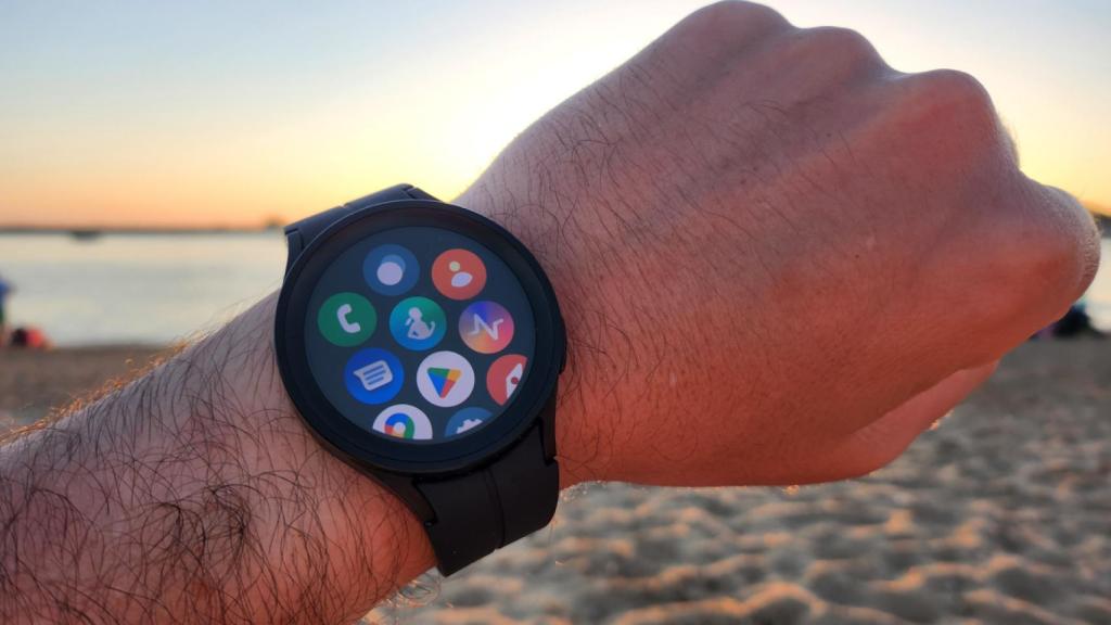 Samsung Galaxy Watch 5 Pro en la playa