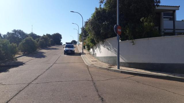 Urbanización Santa Bárbara, donde se han producido los robos de cobre
