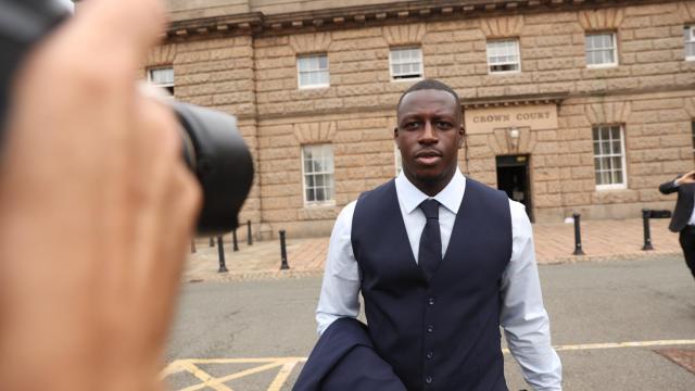 Benjamin Mendy, en el Tribunal de la Corona de Chester