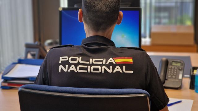 Imagen de un agente de la Policía Nacional.