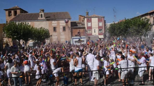 Batalla del Vino 'Toro en su tinta'