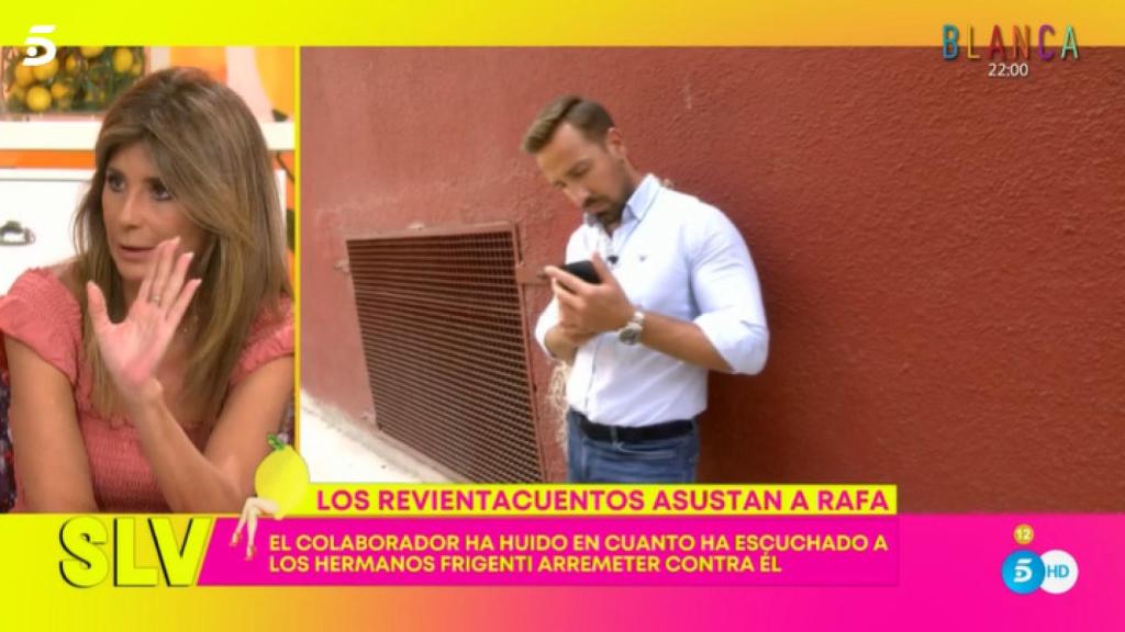 Gema López, a Rafa Mora: Basta ya de salir del plató.