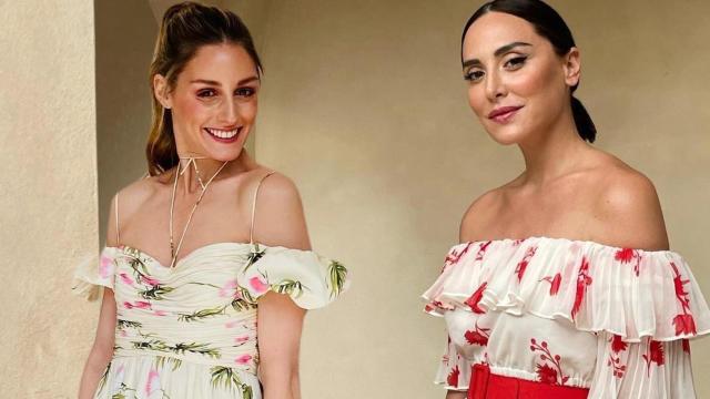 Tamara Falcó y Olivia Palermo en un fotomontaje de EL ESPAÑOL.
