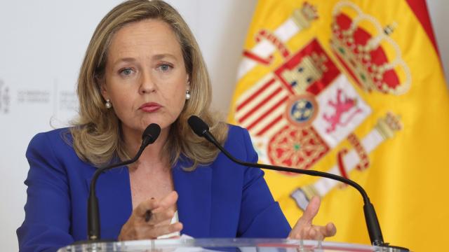 La vicepresidenta primera y ministra de Asuntos Económicos, Nadia Calviño.