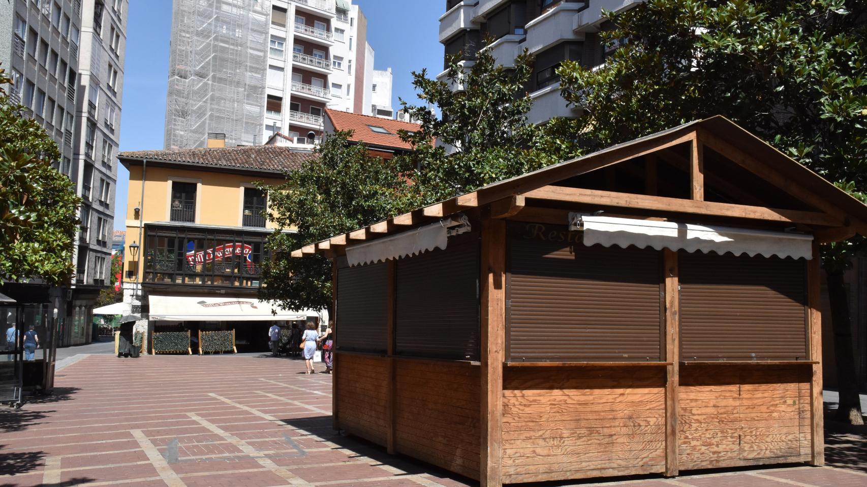 Caseta ubicada en la zona Coca de Valladolid