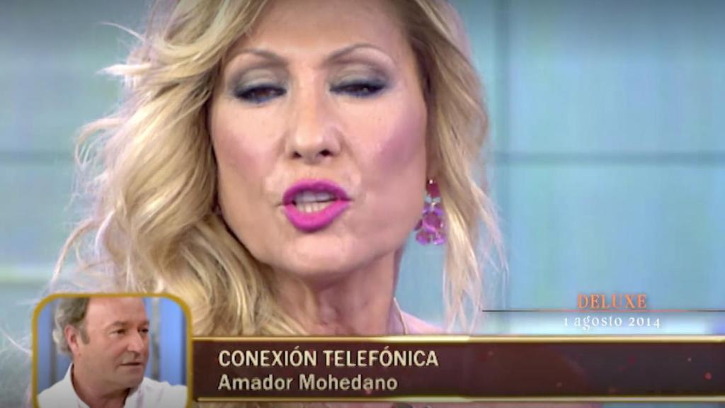 Rosa Benito en el 'Deluxe'.