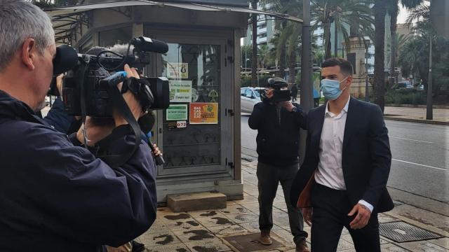 Santi Mina accede a la Audiencia Provincial de Almería