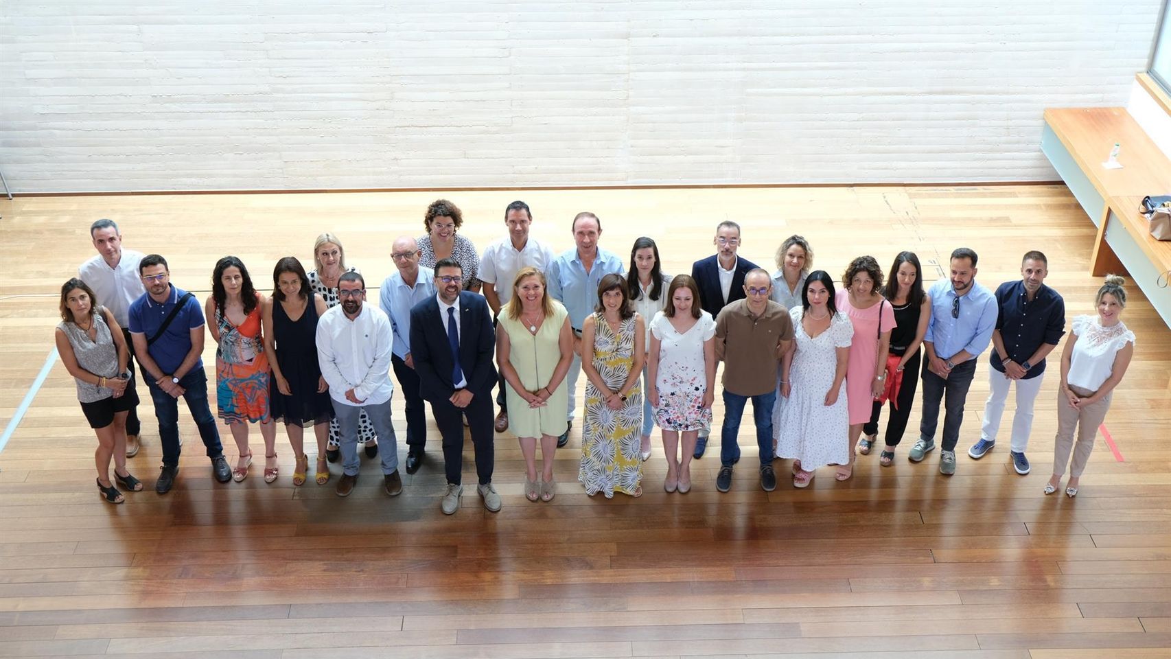 La consejera de Educación en el acto de adjudicación de plazas a inspectores en prácticas.