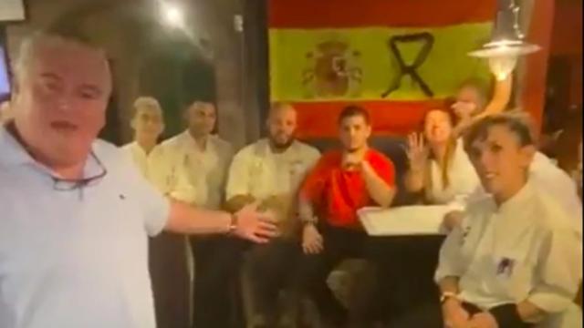 Captura del vídeo que ha difundido en su nuevo perfil de Twitter.