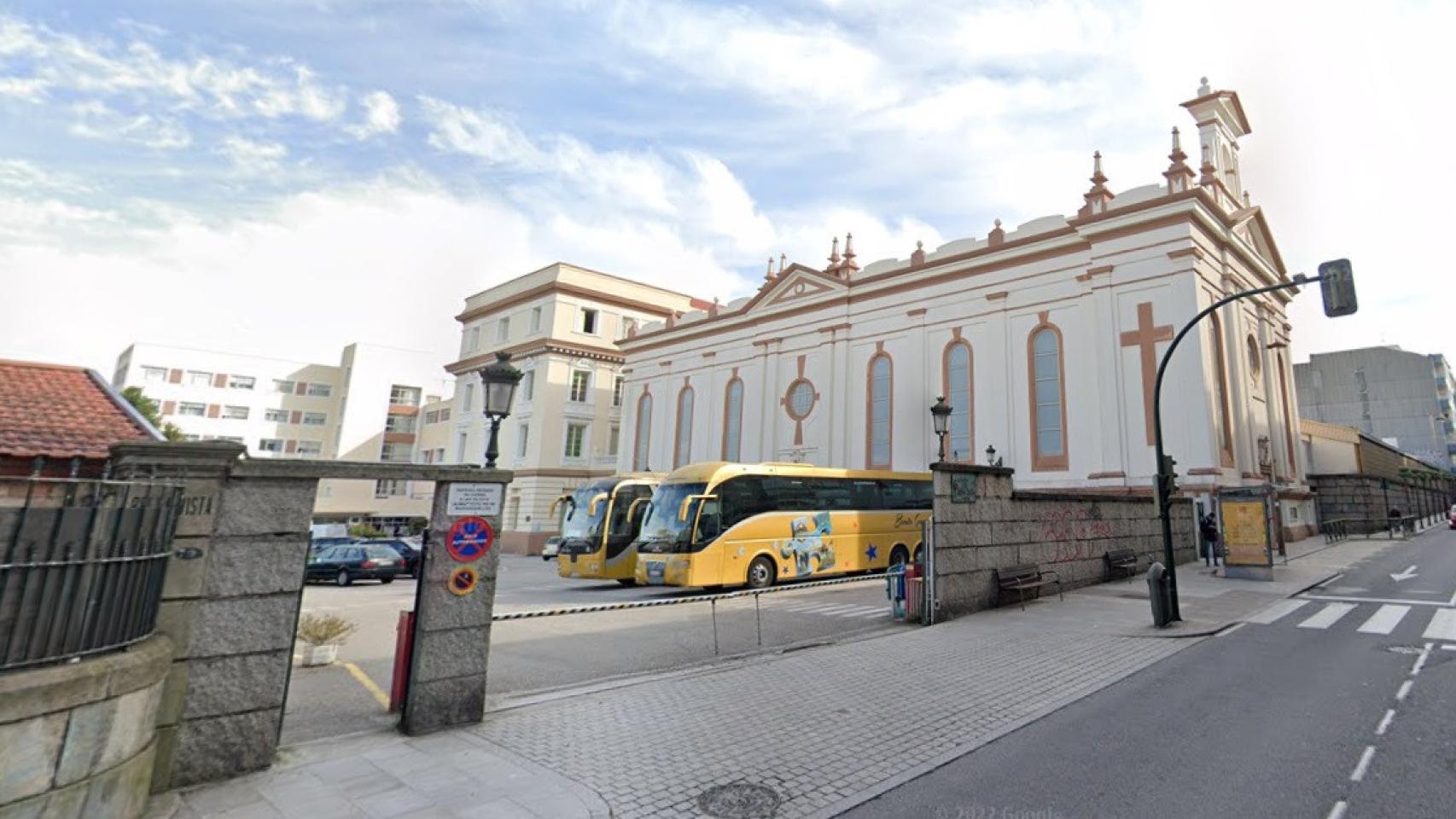 La iglesia de San Francisco Javier, en Vigo.